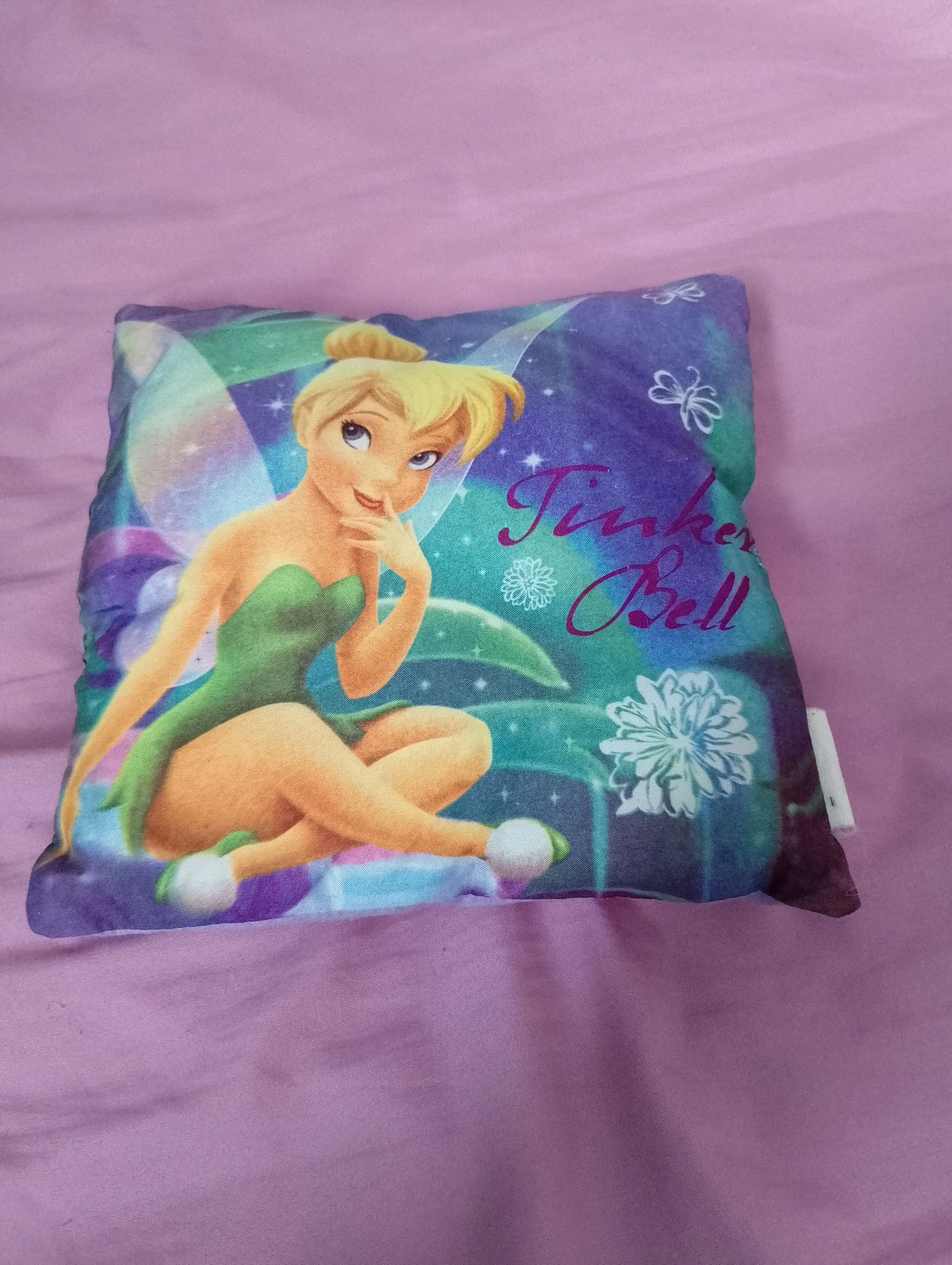 Klein decoratief kussen Tinker Bell Fee Klokje – photo 2